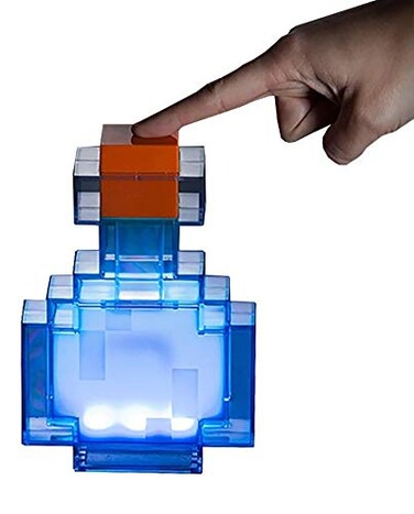 Minecraft Potion Bottle ColorChanging LED Desk Lamp 7 Inch Night Light