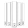 DEALGADGETS Under Cabinet Lighting 5 Packs 3 Color Temperature Rechargeable Motion Sensor Lights for Kitchen Counter Closet Stairs