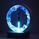 Sofyee Frostmourne Sword Lamp Lich King Night Light Gaming Decoration Light Flowing Gift Blue Crystal Night Light Unique Handmade Gamer Gift Fathers Day Gift