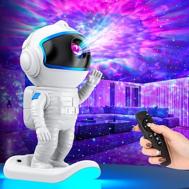 Stbands Galaxy Projector Star Projector Night Light with Timer and Remote for Bedroom Kids Room Decor Adjustable Head Angle Nebula Ceiling Lamp Gifts for Adults Teens Christmas Birthday
