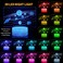 SEVEN LADY Solar System 3D Optical Illusion Lamp Universe Space Galaxy LED Night Light with Remote for Space Lover Boys and Girls as a Best GiftsSolar System