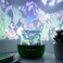 Paladone Minecraft Officially Licensed Creeper Steve Projector Night Light Gamer Projection Lamp Accessory Minecraft Sounds Gaming Bedroom Decor for Kids Mood Lighting with 4 Projector Sheets