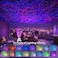 ENOKIK Star Projector Galaxy Projector Builtin Bluetooth Speaker and 8 White Noise Night Light for Kids Adults Aurora Nebula Lamp for Home DecorRelaxationPartyMusicGift White