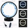 Runyangshi Celestite Night Light 86 Natural Healing Crystal Bedside USB Port 3 Colours Dimming Mode Bedroom Lamp Suitable Night Lamp Ideal Gift