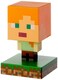 Paladone Minecraft Alex Icon Light Officially Licensed Minecraft Gift for Gamers Battery Powered Night Light
