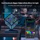 Heepulor Infinity Mirror Hyper Cube Table Lamp Desk Art Night Light ColorChanging MusicSync APPControlled Ambient Light for Gaming Party Home Gift 6 Inches