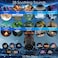 VanSmaGo White Noise Galaxy Projector 28 Soothing Sounds Star Projector Sound Machine Solar System Space Planetarium Projector Night Light Room Decor for Ceiling Bedroom Kids Adults Sleep Trainer