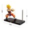 CBKSUHBADE Super Saiyan Night Light LED Wave Effect Magnetic Display Stand Blue