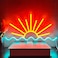 VIKLIU Sunset Neon Sign Sun Wave Neon Signs for Wall Decor USB Powered Led Neon Light Sign forBedroom Beach Bar Party Man Cave Living RoomDimmable Led Sign