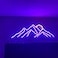 Ulalaza LED Decorative Lights USB Mountains Sunrise Sunset Led Neon Signs Home Decoration Wall Art Holiday Gift Brightness Adjustable 165x118