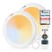 Combuh Rechargeable Motion Sensor Ceiling Light with Remote Wireless 85 Days Battery Powered Shower Lamp Magnetic Dimming Timing Stick on Cordless Lighting for Closet Pantry without Electricity 2Pack