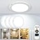 Rodalims Rechargeable Ceiling Light No Wiring Battery Operated Led Lights for Bedroom with Remote Motion Sensor Night Light Indoor Hallway Living Room Bathroom Home Kitchen Decor Lighting 4