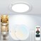 Rodalims Rechargeable Ceiling Light No Wiring Motion Sensor Night Light Indoor with Remote Battery Operated Led Lights for Bedroom Hallway Living Room Bathroom Home Kitchen Decor Lighting 2