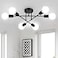 Maichixin Ceiling Light Fixture 6Light Ceiling Light Chandelier Modern Dinning Room Light Fixture Sputnik Light Fixtures Ceiling Mount Semi Flush Mount Light Fixture For Living RoomBedroomHallwayKitch