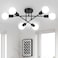 Maichixin Ceiling Light Fixture 6Light Ceiling Light Chandelier Modern Dinning Room Light Fixture Sputnik Light Fixtures Ceiling Mount Semi Flush Mount Light Fixture For Living RoomBedroomHallwayKitch