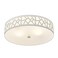 VICNIE 2Light Flush Mount Ceiling Light 12 Inch Modern Light Fixtures Ceiling Mount with White Metal and Frosted Glass Shade for BedroomHallway Kitchen