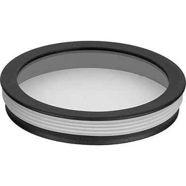Progress Lighting Cylinder Collection 5 Clear Glass Round Cylinder Lens Cover for P5674 Cylinders Black 083x500x500