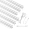 SUNLINKCO 6 Pack 4FT T5 LED Integrated Fixture 6500K20W2300LMSuper Bright White Linkable LED Shop LightGarage Ceiling and Cabinet LightStrip LightCorded Electric with ONOff Switch