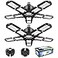 Nexillumi 2Pack Led Garage Light 180W 36000LM Garage Lights Ceiling LED with E26E27 Medium Base 6000K Deformable LED Shop Lights with 101 Adjustable Panels for Garage Workshop Attic Basemen
