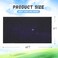 DDFS 2 Pack Black Out Light Cover for ceiling 4 x 2 Feet Fluorescent Light Cover Starry for hospital office classroom library Star