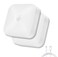 WhitePoplar Rechargeable Motion Sensor Closet Light Rechargeable Battery Operated Ceiling Light Wireless 500LM Wireless Motion Activated Light for Shower Stairs Hallway Pantry Porch Garage 5000K 2 Pac