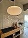 Henjjras large White Oblate Pendant Lamp Shade 555cm2185in Chinses lantern Home Decor Paper Ceiling Lampshade