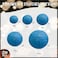 Zankubom 20Pcs Royal Blue Paper Lanterns for Parties 6 8 10 12 Chinese Asian Hanging Round Paper Lanterns for Birthday Wedding Halloween Christmas Home Decor Party Decor