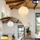 Koorle White Paper Lantern Lamp Shades set of 2 12x12 Small Chinese Paper Lantern Pendant Light Shades Round Home Decor Ceiling Lampshade Foldable Lampshade