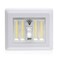 AlltroLite LED Closet Light Switch 400 Lumen Wireless Battery Powered COB Night Light Stick On Magnetic Battery Lights for Under Cabinet Shelf Shed Kitchen Garage Attic RV DIY