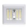 AlltroLite LED Closet Light Switch 400 Lumen Wireless Battery Powered COB Night Light Stick On Magnetic Battery Lights for Under Cabinet Shelf Shed Kitchen Garage Attic RV DIY