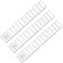 BLS 36 LED Closet Light Battery Powered Super Bright Under Cabinet Lighting Motion Sensor Indoor Wireless 1500mAh Rechargeable Battery Operated 3 Pack