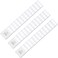 BLS 36 LED Closet Light Battery Powered Super Bright Under Cabinet Lighting Motion Sensor Indoor Wireless 1500mAh Rechargeable Battery Operated 3 Pack