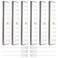 SIXDEFLY Led Motion Sensor Closet Lights 6 Pack Wireless Under Cabinet Lighting Rechargeable Under Counter Lights Homelife Motion Sensor LED Lights Night Light Bar for Kitchen Wardrobe