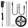 Sensky 197FT6M Cabinet Lighting Kit Flexible LED Strip Lights Kit with Cabinet Sensor SwitchPower Adapter for Gun Safe Cabinet Pantry Wardrobe Lighting 6000K 6M