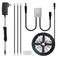 Sensky 197FT6M Cabinet Lighting Kit Flexible LED Strip Lights Kit with Cabinet Sensor SwitchPower Adapter for Gun Safe Cabinet Pantry Wardrobe Lighting 6000K 6M