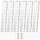 Deitybless 6 Pack Motion Sensor Closet Lights 10 LED Stickon Anywhere Magnetic Portable Wireless LED Under Cabinet Lights Rechargeable Battery Night Light Bar for Closet Kitchen Hallway Stair