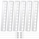 Deitybless 6 Pack Motion Sensor Closet Lights 10 LED Stickon Anywhere Magnetic Portable Wireless LED Under Cabinet Lights Rechargeable Battery Night Light Bar for Closet Kitchen Hallway Stair