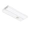 Getinlight 9inch 3 Color Levels LED Under Cabinet Lighting Hardwired or Pluggedin Selectable 2700K3000K4000K Dimmable White Finished IN02100