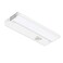 Getinlight 9inch 3 Color Levels LED Under Cabinet Lighting Hardwired or Pluggedin Selectable 2700K3000K4000K Dimmable White Finished IN02100