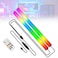 JUSJUBR 2PC RGB Under Monitor Light Gaming Light with 353 Color Modes LED Desk Light with Remote Control for RoomMonitorPC Gaming Setup