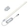 IKSACE LED Motion Sensor Under Cabinet Lights 17 inch Plug in Closet Light USB Corded LED Light Bar Under Counter Lighting for KitchenWardrobeSinkWorkspaceNatural White 4000K