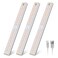 goodland Wireless Motion Sensor Light Indoor 80 LED Dimmable Closet Lights Rechargeable Under Cabinet Lighting Magnetic Stickon Under Counter Lights for Kitchen Wardrobe 3Pack