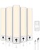 EZVALO 5Pack Under Cabinet Lighting 2400mAh Motion Sensor Light LED Closet Lights Wireless 3000K Dimmable Timer Magnetic with Remote Control for Kitchen Closet Stair