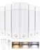 EZVALO 78 Rechargeable Motion Sensor Light Indoor 6Pack Under Cabinet Lighting Wireless Closet Lights 30 LED Dimmable 3 Color Temperatures Step Lights for Kitchen Pantry Bedroom Wardrobe