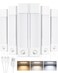 EZVALO 78 Rechargeable Motion Sensor Light Indoor 6Pack Under Cabinet Lighting Wireless Closet Lights 30 LED Dimmable 3 Color Temperatures Step Lights for Kitchen Pantry Bedroom Wardrobe