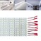 ICIH Under Cabinet LED Light 10Pack 12v LED Light Strip Rigid Super Bright White 6000K SMD5630 9W 84LED Double Row 05m20in for Kitchen CabinetCounterShowcase Vehicle Replace