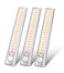 goodland Under Cabinet Lighting 80 LED Closet Light Motion Sensor Lights Indoor USB Rechargeable Dimmable Stickon Night Light Bar for Kitchen Wardrobe Garage Stairs Bedroom 3 Packs