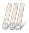 goodland Under Cabinet Lighting 80 LED Closet Light Motion Sensor Lights Indoor USB Rechargeable Dimmable Stickon Night Light Bar for Kitchen Wardrobe Garage Stairs Bedroom 3 Packs
