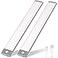 RXWLKJ Rechargeable Motion Sensor Led Lights Ultra Thin Softer Under Counter 54LED Closet Lighting Battery Operated Light Kitchen Under Cabinet Lighting Stick On Lights Night Light Wireless Light 2PAC
