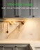 Vovamo Plugin Under Cabinet Lighting Dimmable Under Counter Lights for Kitchen 2pcs 12 Inch Warn White 3000K Linkable USB Led Closet Light Wired Indoor Night Lights Bar for DeskSinkWorkbench